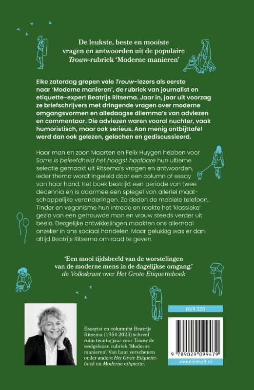 Soms is beleefdheid het hoogst haalbare achterkant
