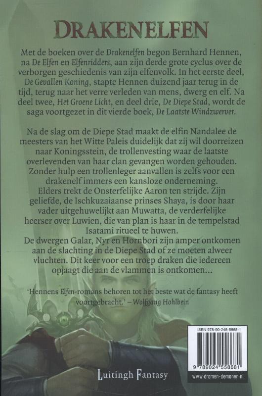 De laatste windzwerver / Drakenelfen / 4 achterkant