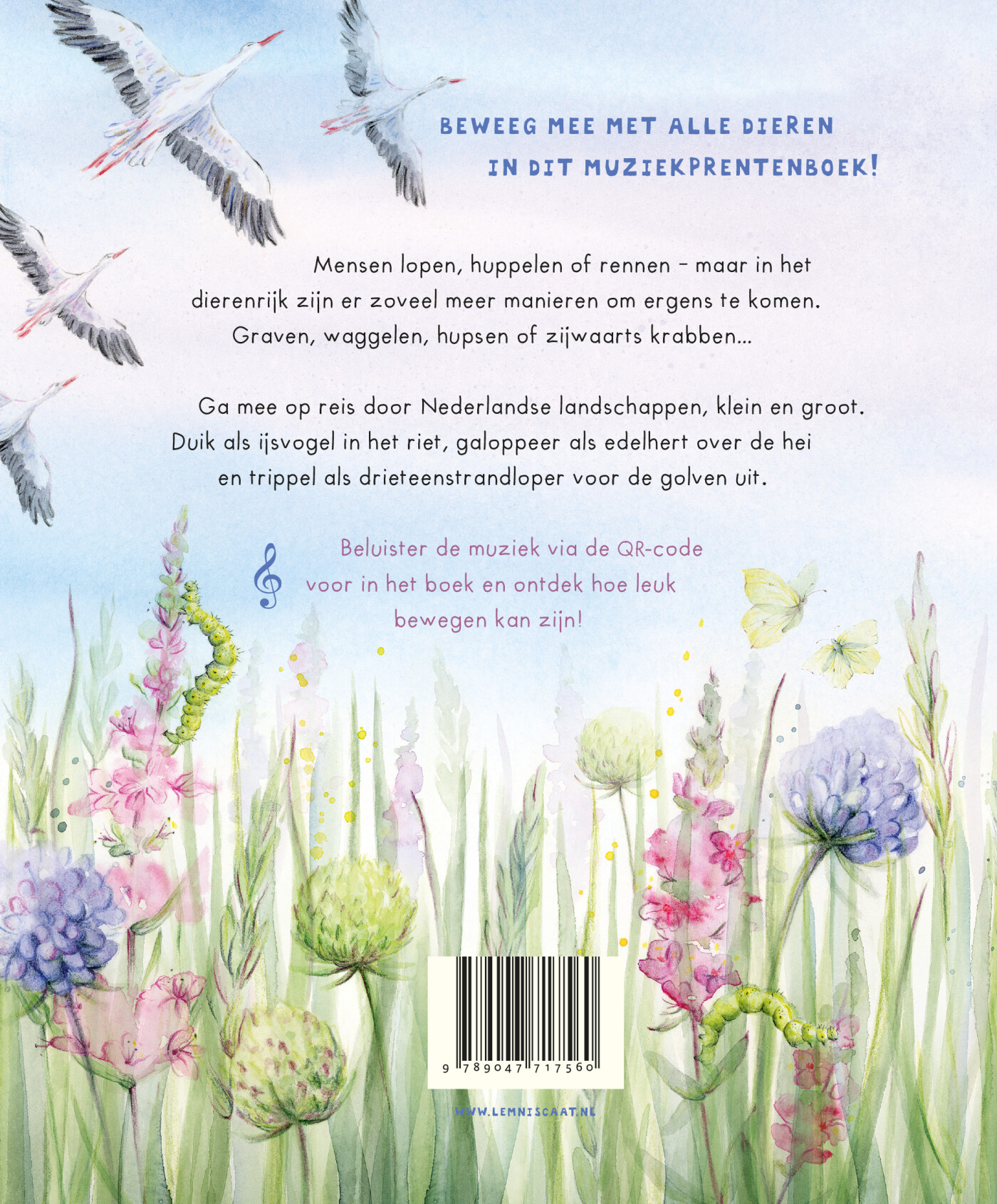 Waggel, fladder, hups! achterkant