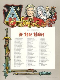 De Troglods / De Rode Ridder / 107 achterkant