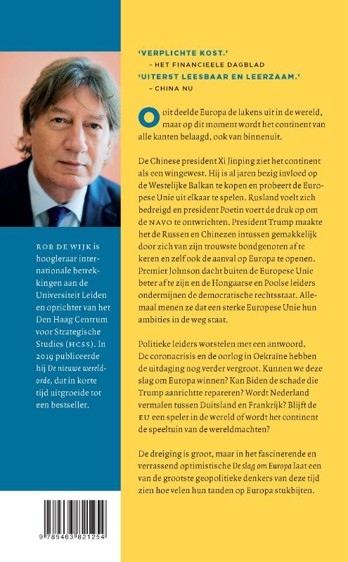 De slag om Europa De slag om Europa achterkant