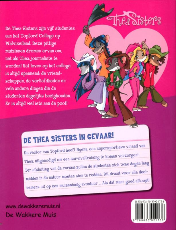 De Thea sisters in gevaar! De Thea sisters in gevaar! achterkant