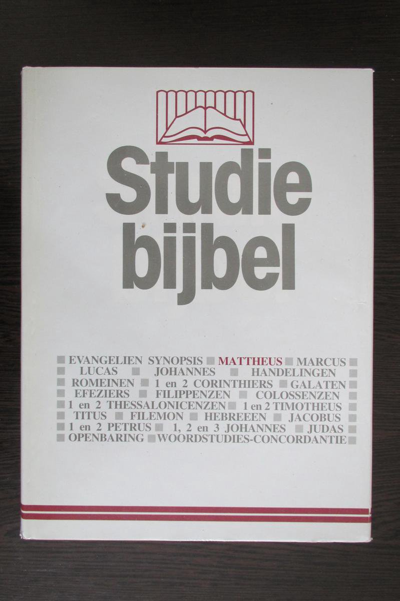 12 Woordstudie 2 Bijbel Studiebijbel
