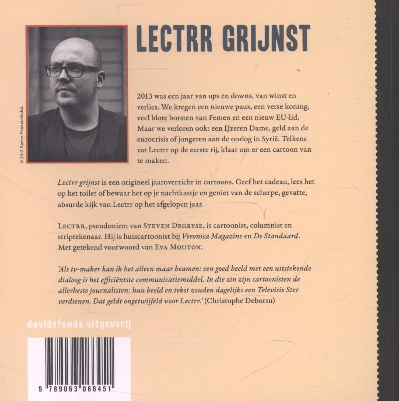 Lectrr grijnst achterkant