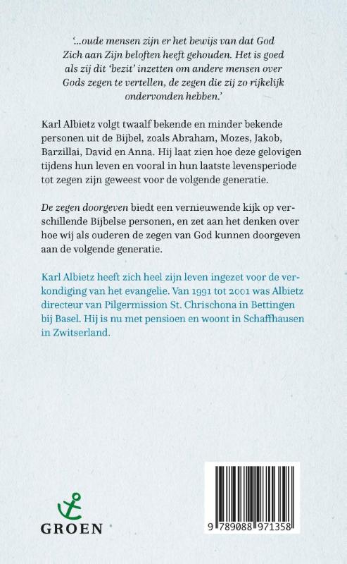De zegen doorgeven achterkant