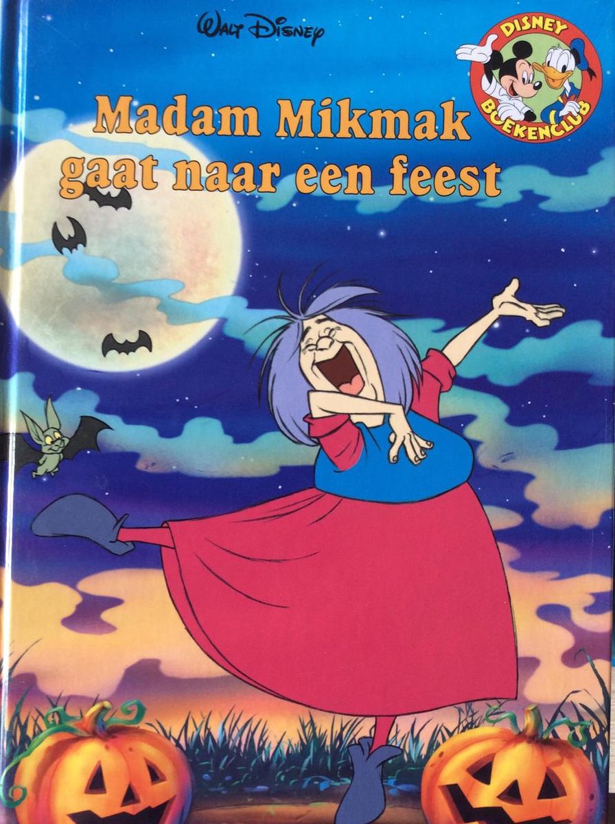 boekenbalie_9788437826158_cover Disney boekenclub : Madam Mikmak gaat naar een feest