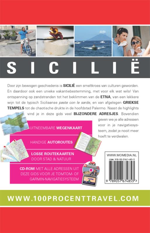 100 % Sicilië / 100% regiogidsen achterkant