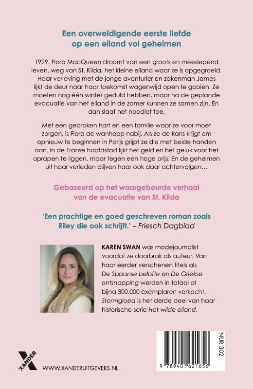 Stormgloed / Het wilde eiland / 3 achterkant