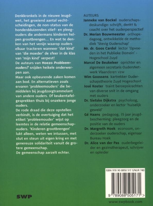 Hoezo probleemouders? achterkant