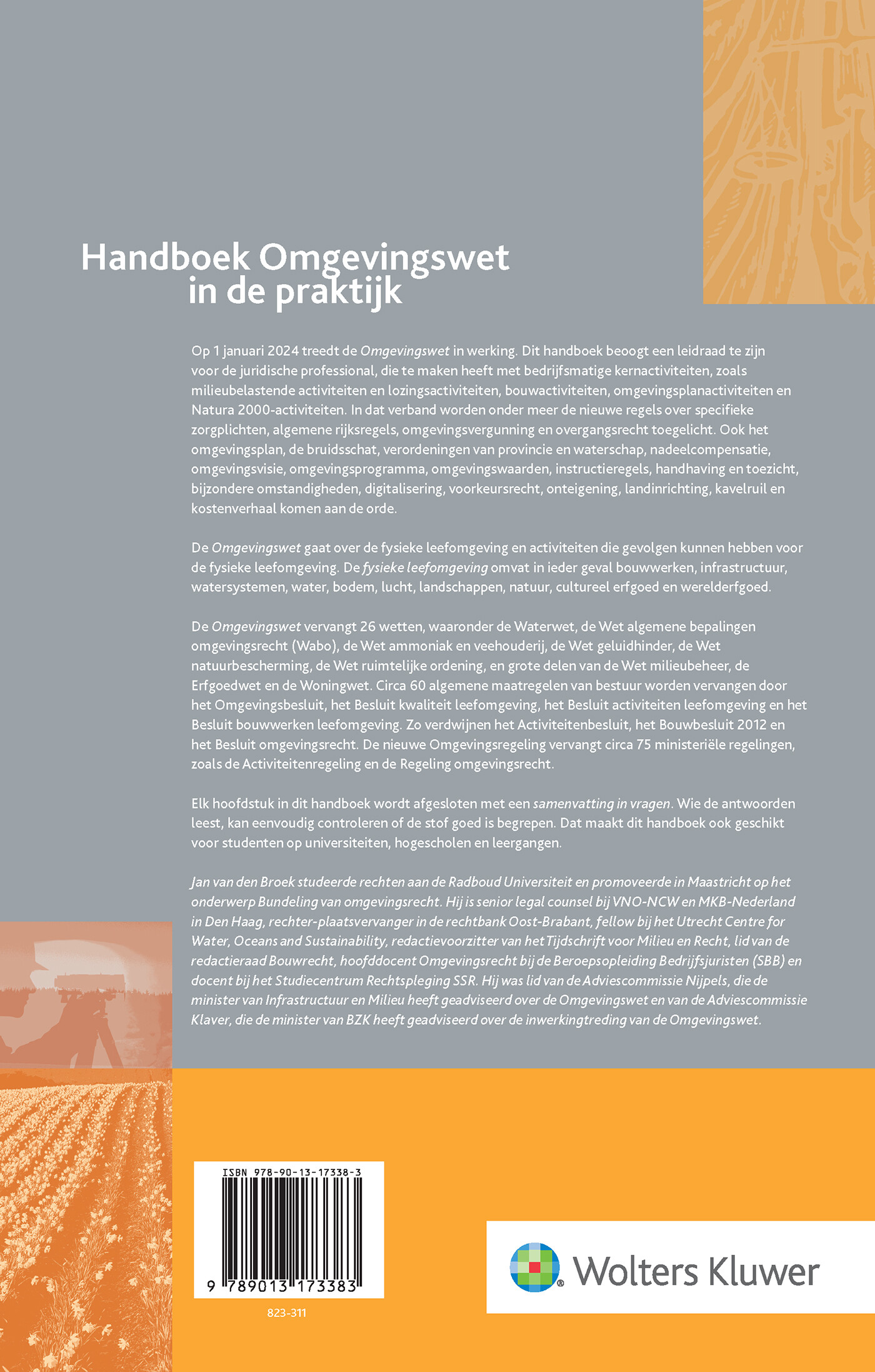 Handboek Omgevingswet in de praktijk achterkant