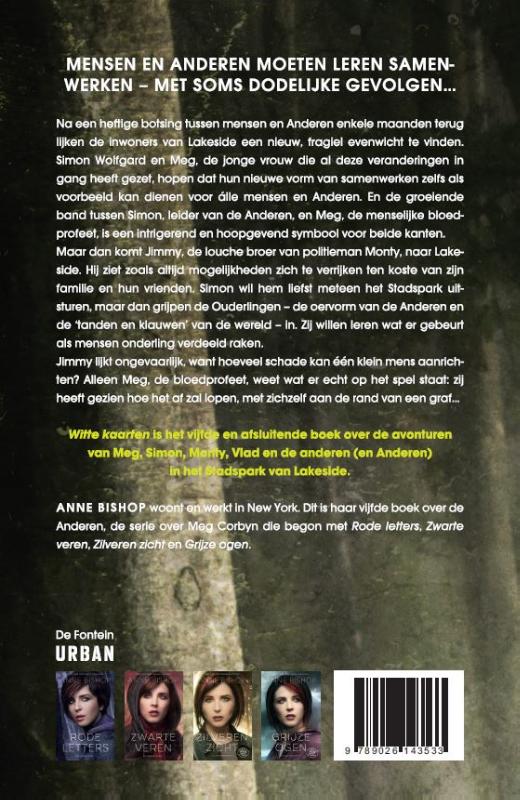 Witte kaarten / De Anderen / 5 achterkant