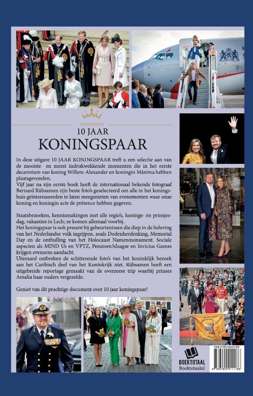 10 jaar koningspaar achterkant