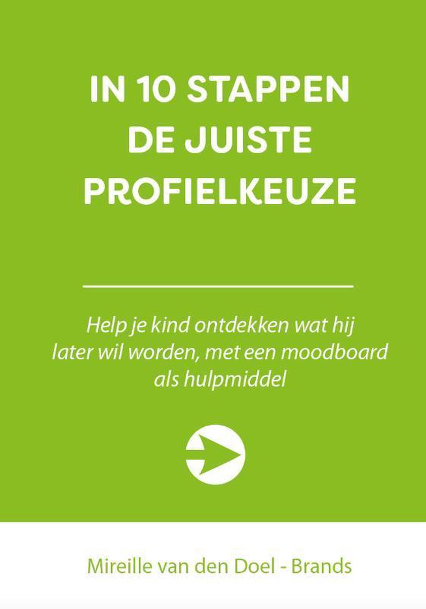 boekenbalie_9789492926883_cover In 10 stappen de juiste profielkeuze / 10 stappen
