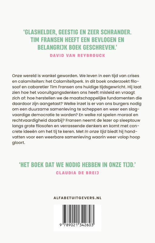 In onze tijd achterkant