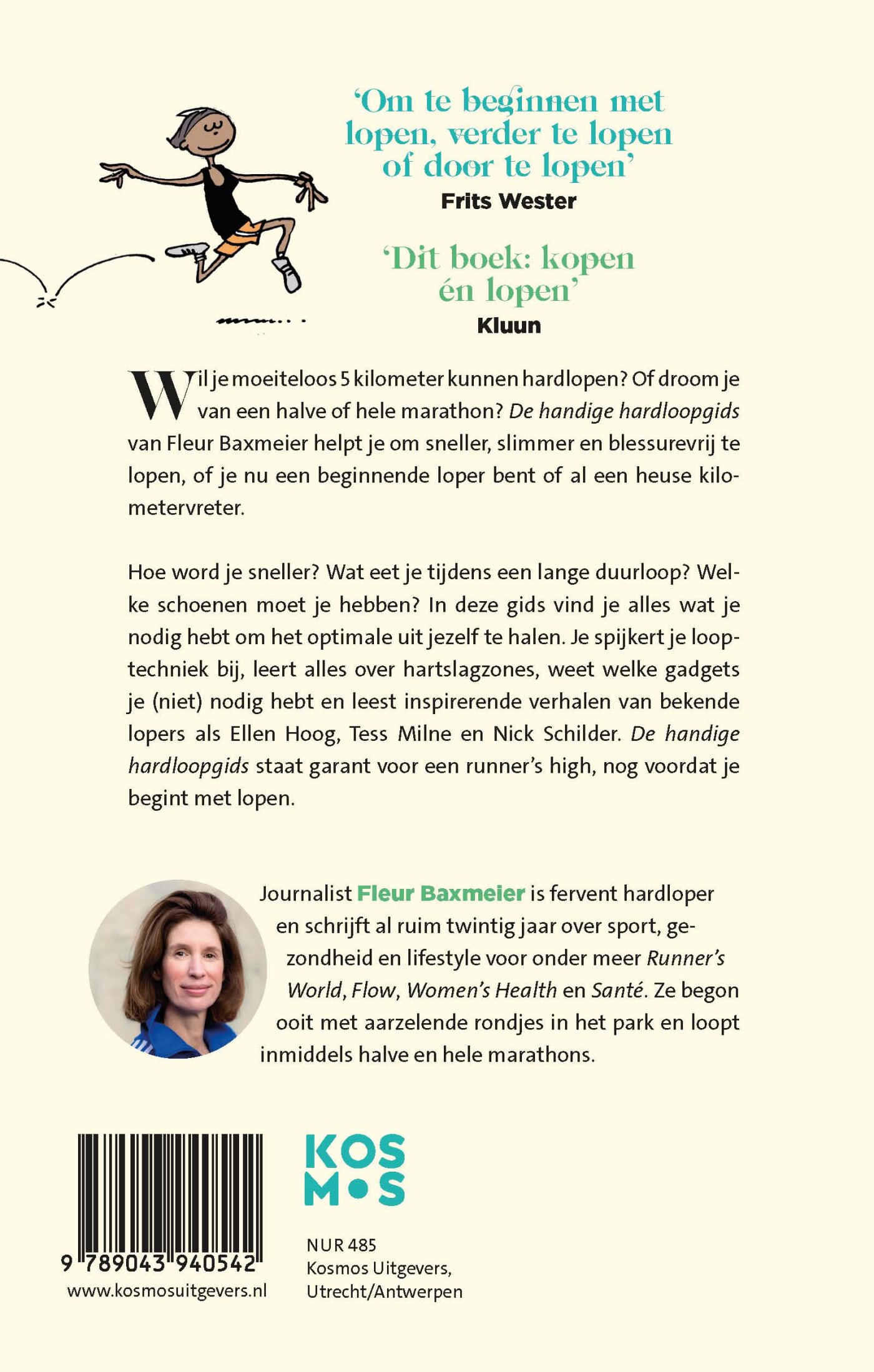 De handige hardloopgids achterkant