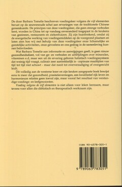 Voeding volgens de vijf elementen Voeding volgens de vijf elementen achterkant