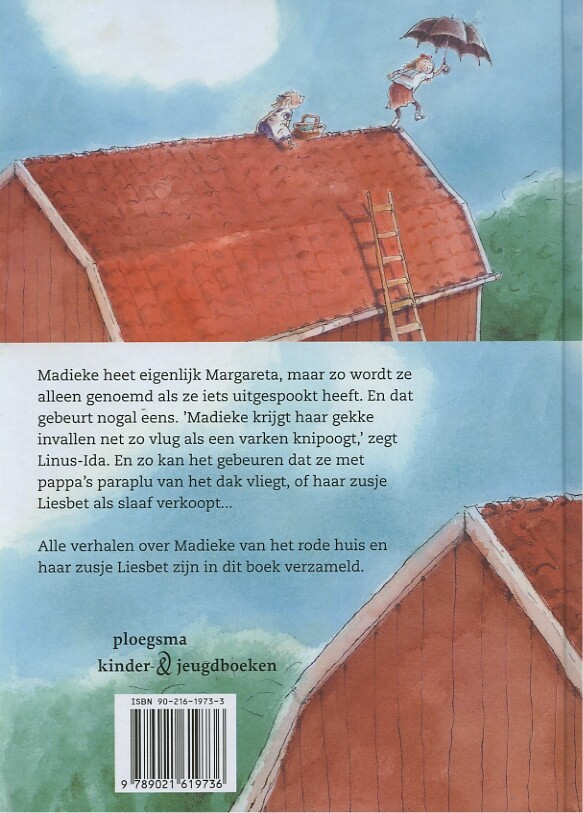 Madieke van het rode huis / Astrid Lindgren Bibliotheek / 8 achterkant