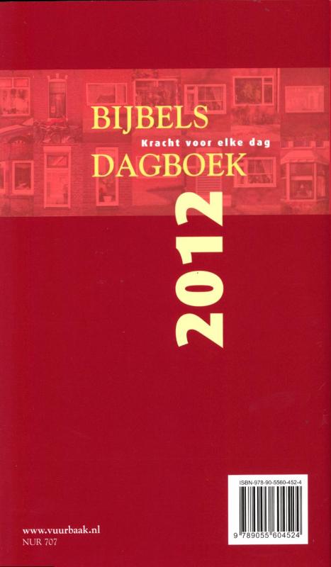 Bijbels dagboek 2012 (groot formaat) achterkant