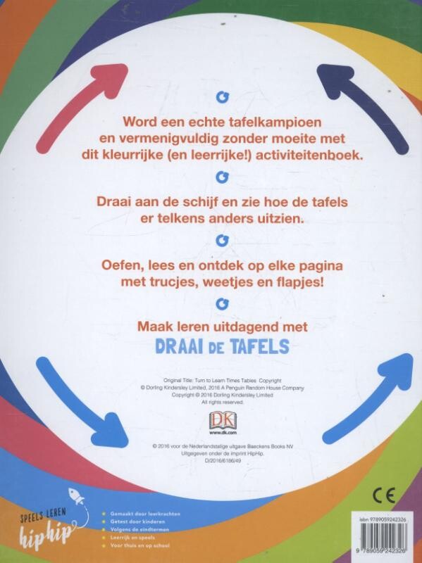 Draai de tafels achterkant