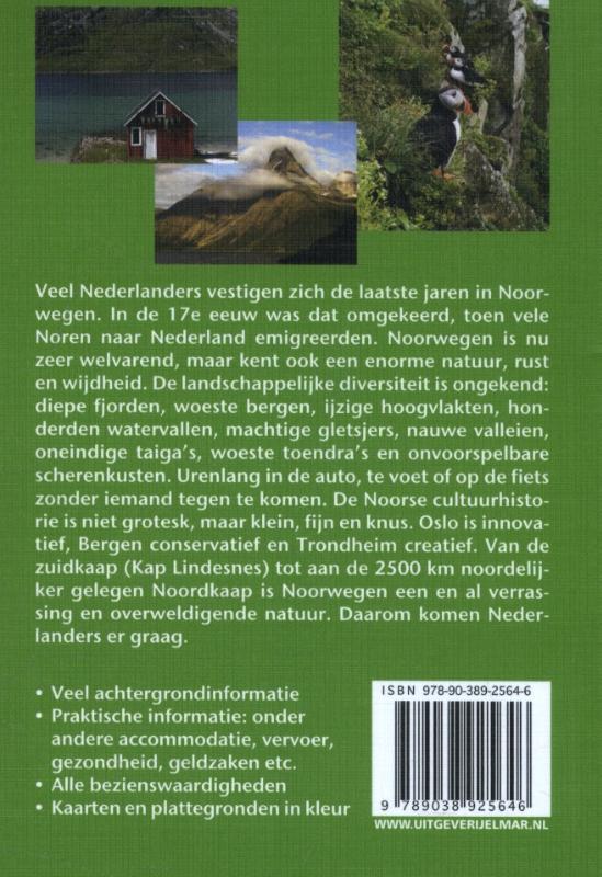 Reishandboek Noorwegen achterkant