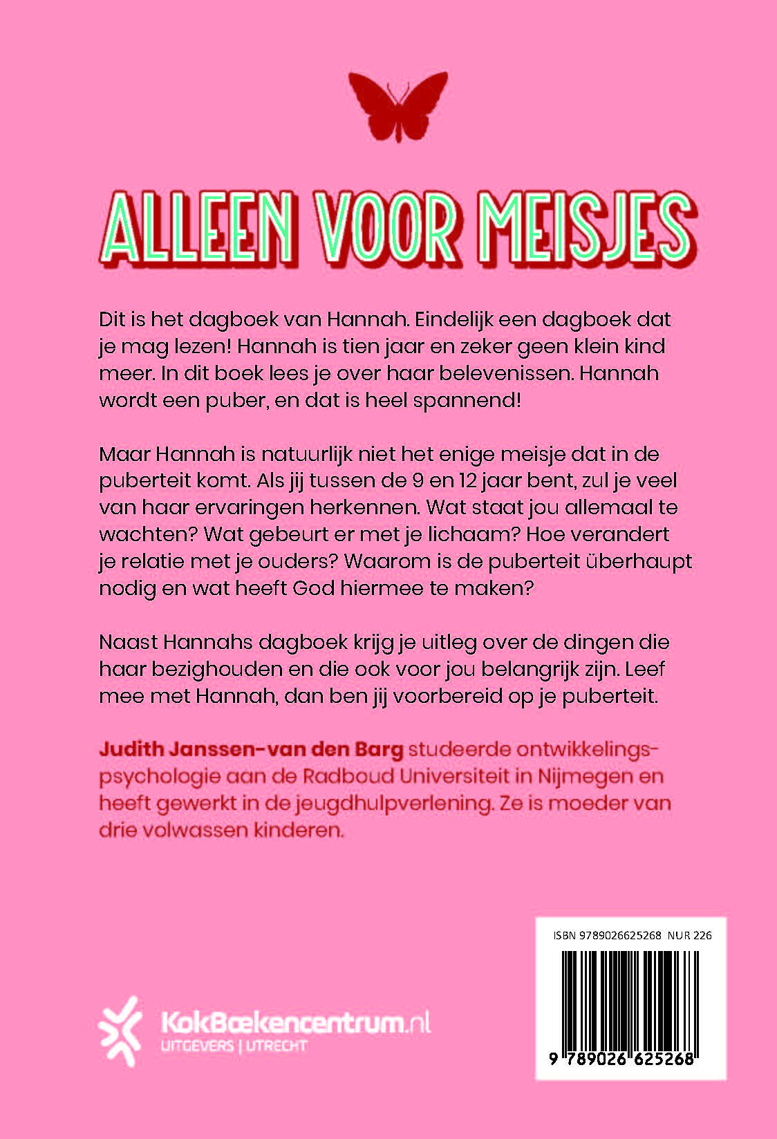Alleen voor meisjes achterkant