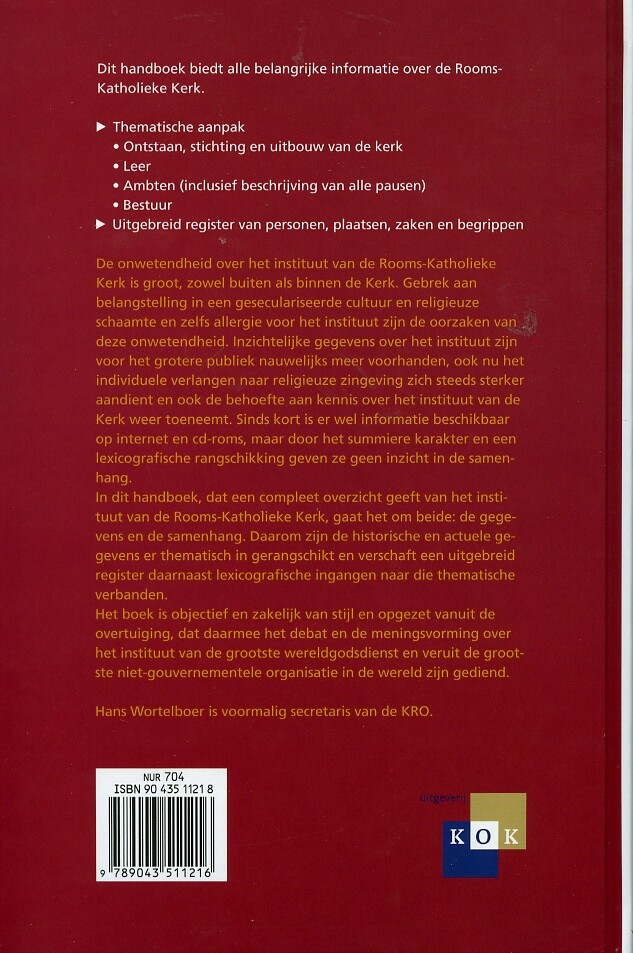 De Rooms-Katholieke Kerk achterkant