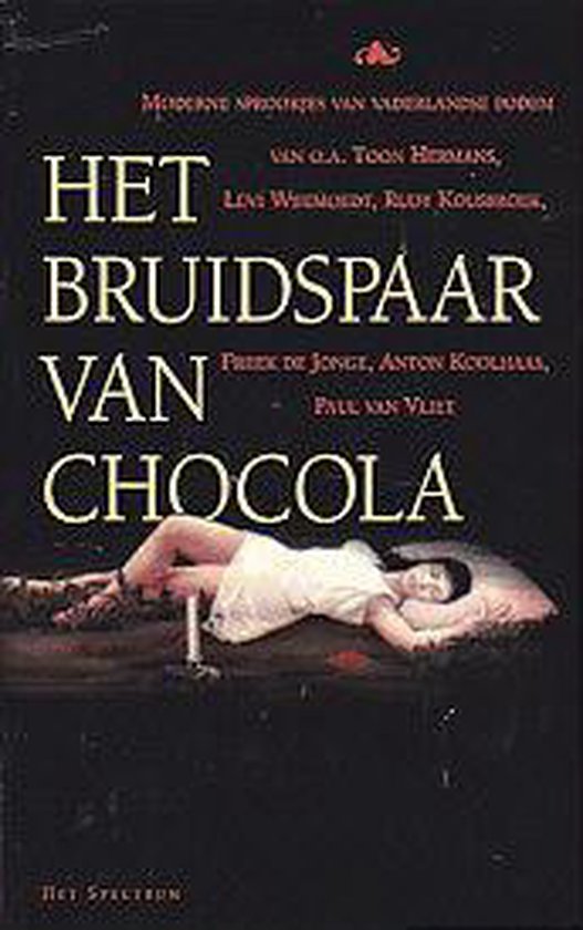 Het bruidspaar van chocola