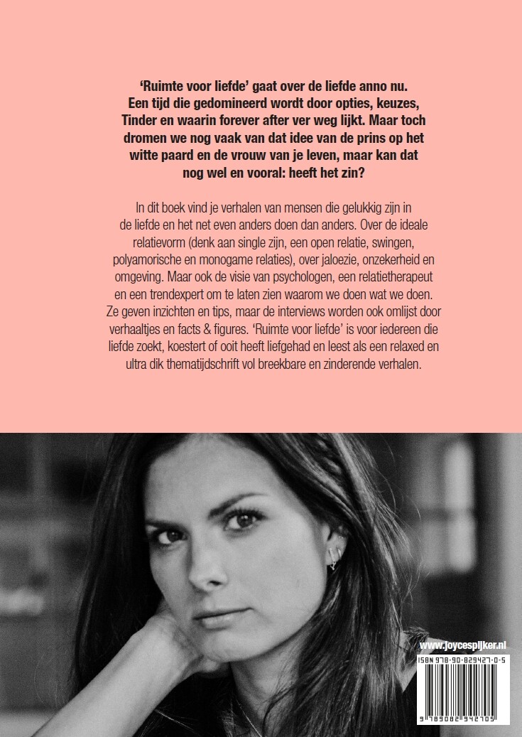 Ruimte voor liefde achterkant