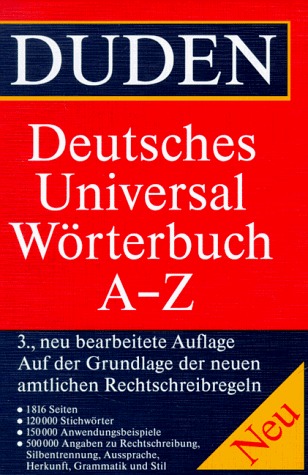 Duden Deutsches UniversalwÃ¶rterbuch