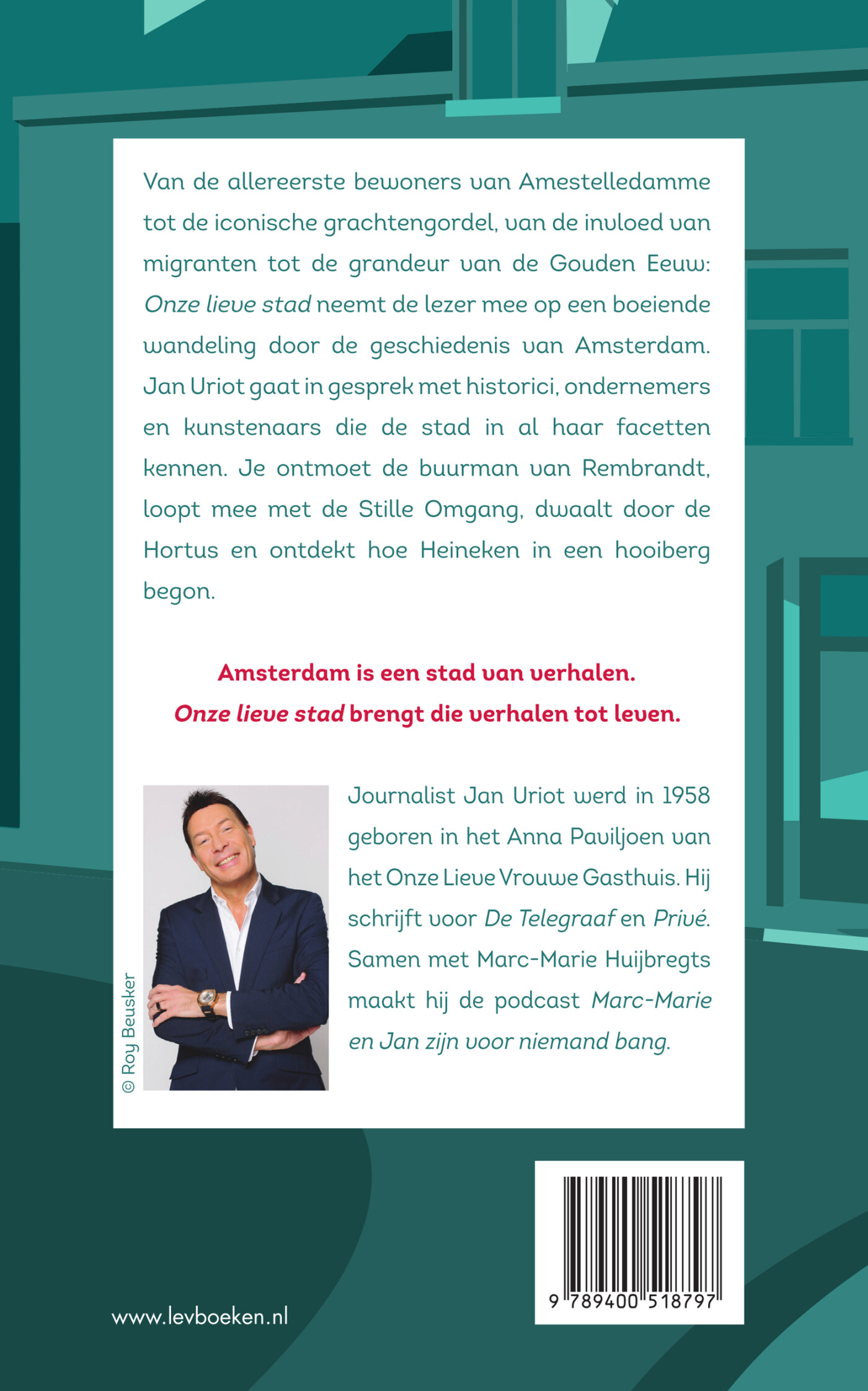 Onze lieve stad achterkant