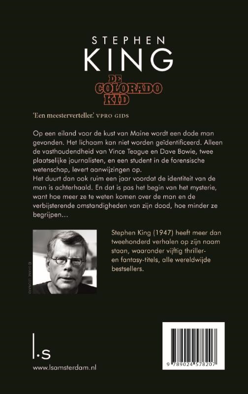 De Colorado kid achterkant