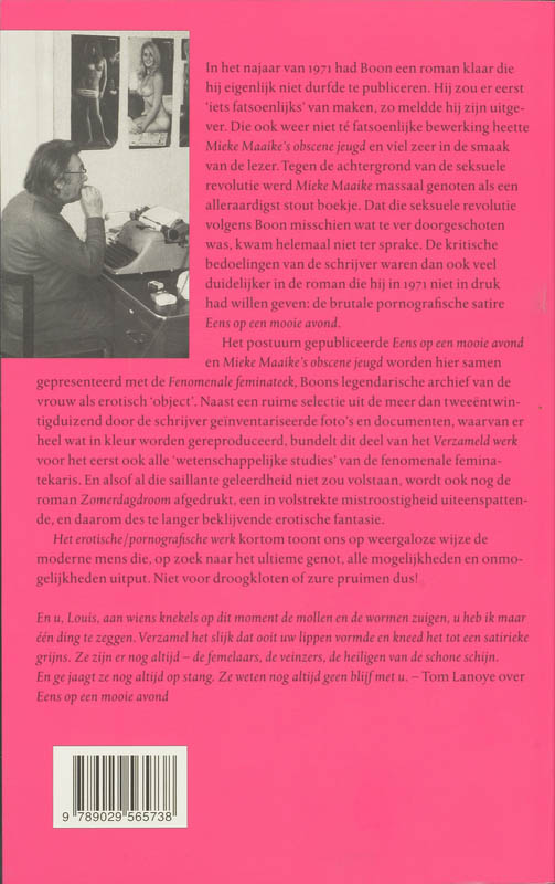 Fenomenale Feminateek ; Eens op een mooie avond ; Mieke Maaike's obscene jeugd ; Zomerdagdroom / Verzameld werk L.P. Boon / 16 Fenomenale Feminateek ; Eens op een mooie avond ; Mieke Maaike's obscene jeugd ; Zomerdagdroom / Verzameld werk L.P. Boon / 16 achterkant