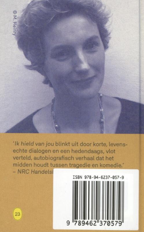 Ik hield van jou / Colibri-bibliotheek / 23 achterkant