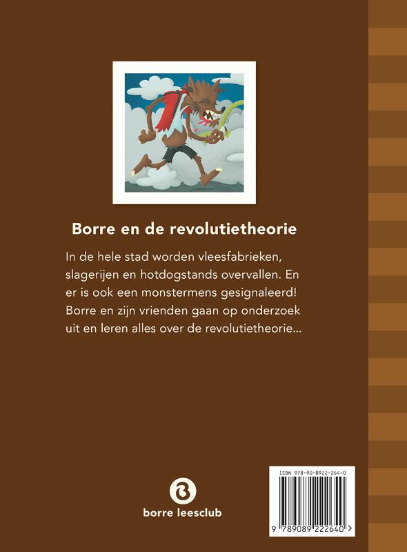 De Gestreepte Boekjes  -   Borre en de revolutietheorie achterkant