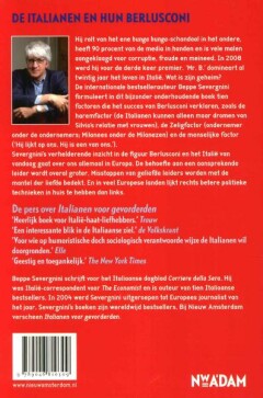 Berlusconi en de Italianen achterkant