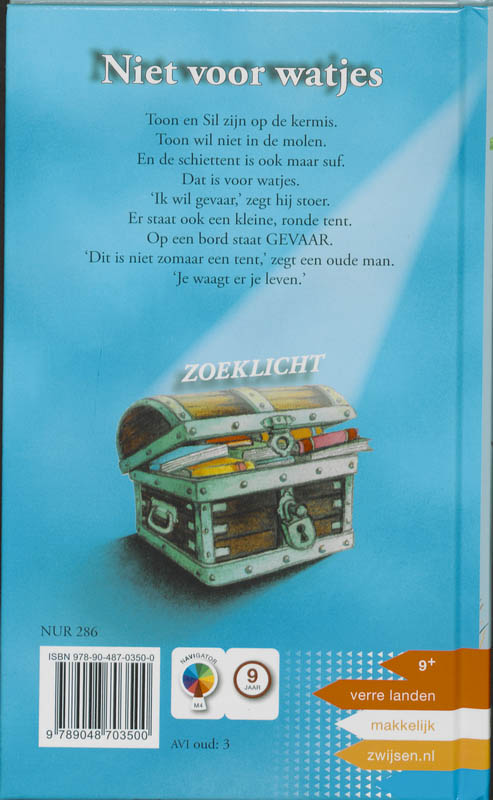 Niet voor watjes / Zoeklicht achterkant