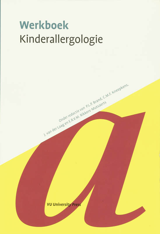 Werkboeken Kindergeneeskunde  -   Werkboek Kinderallergologie