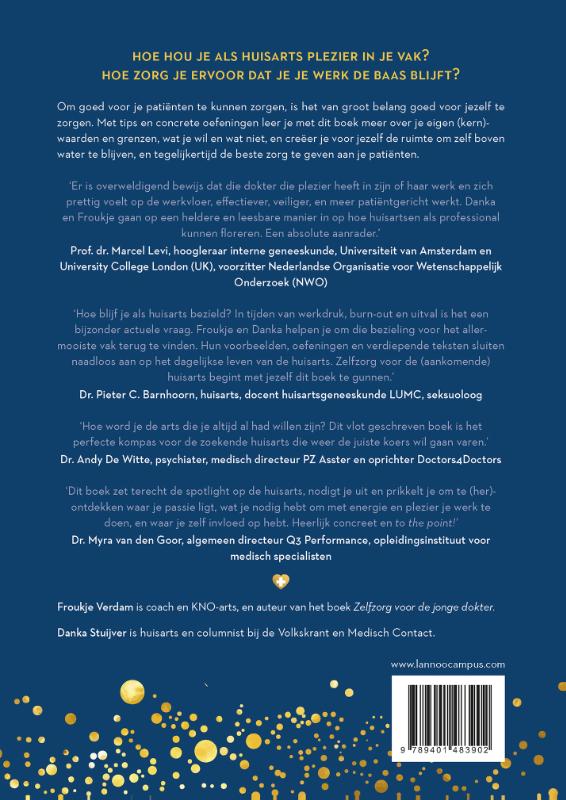 Zelfzorg voor de huisarts achterkant