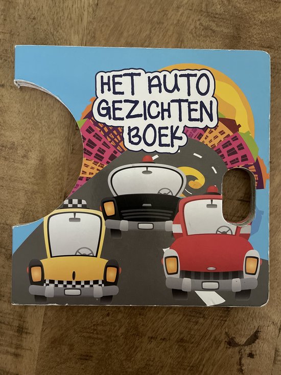 Het auto gezichten boek