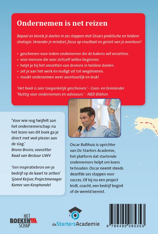 Ondernemen is net reizen Ondernemen is net reizen achterkant