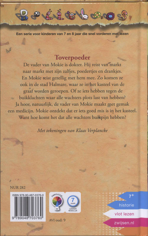 Toverpoeder / Bolleboos achterkant