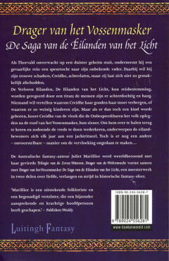 Drager van het Vossenmasker / De Saga van de Eilanden van het Licht / 2 achterkant