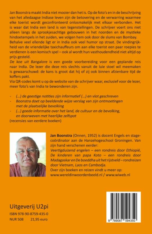 De koe uit Bangalore achterkant