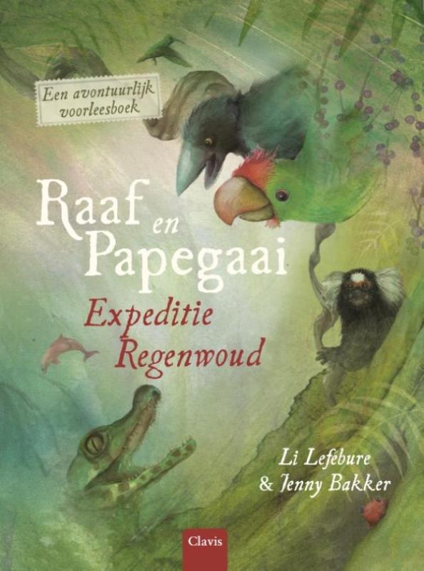 Expeditie regenwoud / Raaf en Papegaai