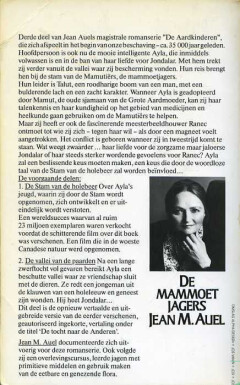 De mammoetjagers / De Aardkinderen / 3 achterkant