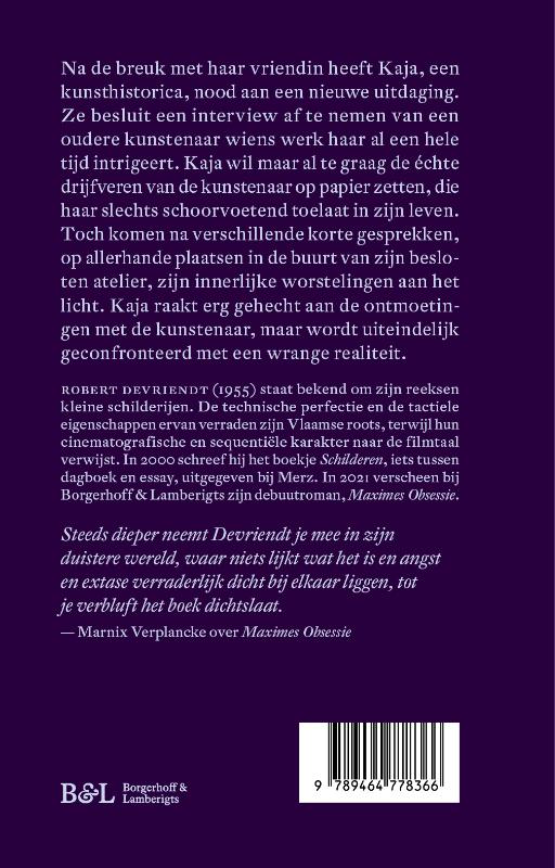 Het intieme interview achterkant