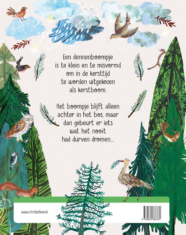 Het boompje in het bos achterkant