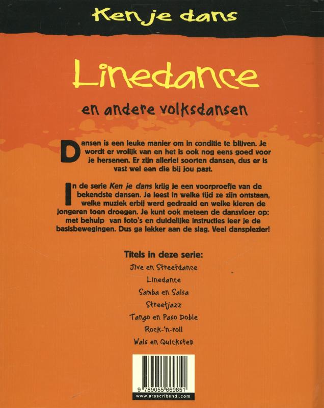 Ken je dans -  Linedance Ken je dans  -   Linedance achterkant