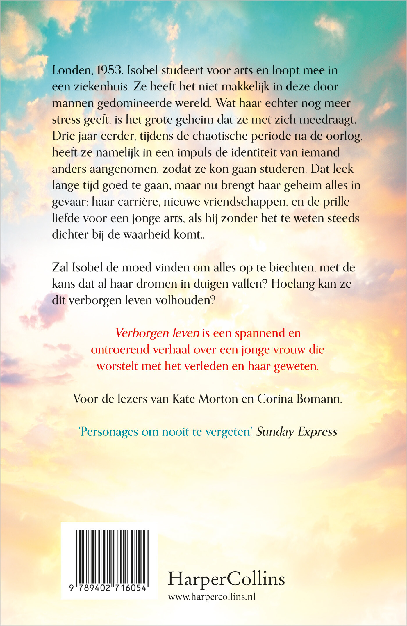 Verborgen leven achterkant
