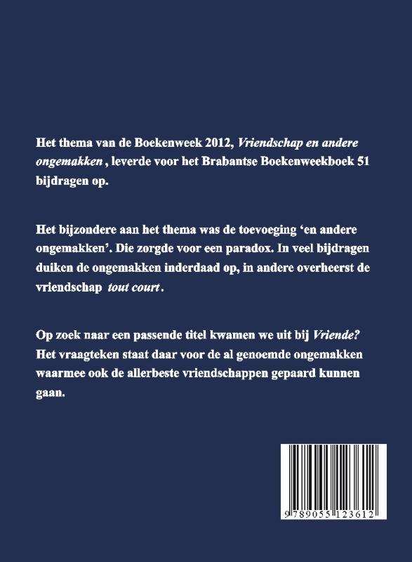 Vriende? achterkant